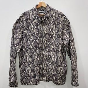 Urban Outfitters Snake Print Jacket